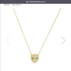 Melinda Maria Baby Jaguar Necklace